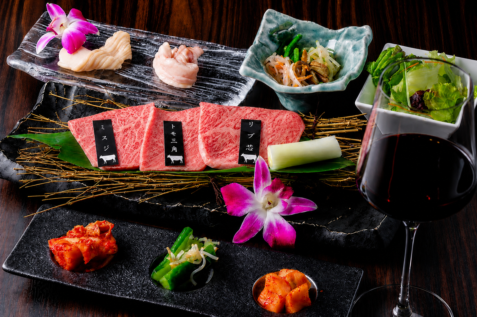 ▼一人焼肉満喫セット 4,400円(税込)